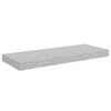 vidaXL Raft de perete suspendat, gri beton, 60x23,5x3,8 cm, MDF