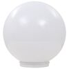 vidaXL Lămpi solare de exterior, 2 buc., 40 cm, RGB, sferic, LED