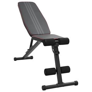 vidaXL Bancă de greutăți Manual Negru 131 x 41 x 110 cm