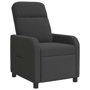vidaXL Fotoliu reclinabil Gri &icirc;nchis Boucl&eacute;