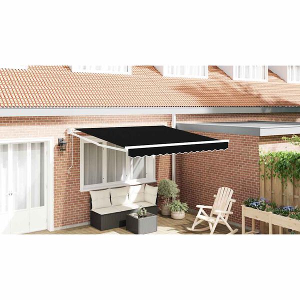 vidaXL Copertină Negru 300 x 250 x 165 cm Poliester