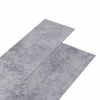 vidaXL Plăci de pardoseală PVC autocolante Gri Ciment 30,5 x 61 cm