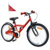 vidaXL Bicicletă pentru Copii 18 Inci pentru 5-7 ani Roșu