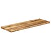 vidaXL Blat de masă contur natural 110x40x2,5 cm lemn masiv mango brut