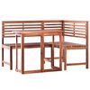 vidaXL Set mobilier bistro, 2 piese, lemn masiv de acacia