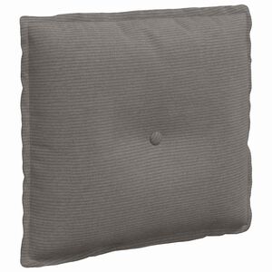 vidaXL Perna pentru spate Gri deschis 50 x 45 cm Țesătură din corduroy