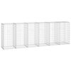 vidaXL Perete gabion cu capace, 300x50x100 cm, oțel galvanizat