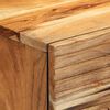 vidaXL Dulap de noapte Maro 50 x 33 x 62 cm Lemn masiv de acacia