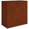 vidaXL Jardinieră, 40x80x80 cm, oțel corten