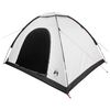 vidaXL Cort de Camping cu acoperiș Alb Blackout 275 x 215 x 125 cm