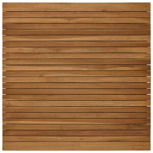 vidaXL Placă de masă 90 x 90 x 3,5 cm Pătrat Lemn solid de tec natural
