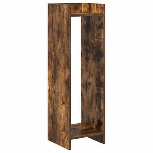 vidaXL Suport pentru plante Stejar fumuriu 30 x 30 x 100 cm