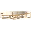 vidaXL Set de canapele de exterior 6 pcs Alb 79 x 79 x 37 cm