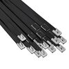vidaXL Legătură pentru cablu 25 buc. 7,9 x 350 mm Negru