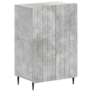 vidaXL Dulap pentru pantofi ZWOLLE 59,5 x 39,5 x 91,5 cm Gri Beton