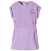vidaXL Rochie pentru copii, lila, 92