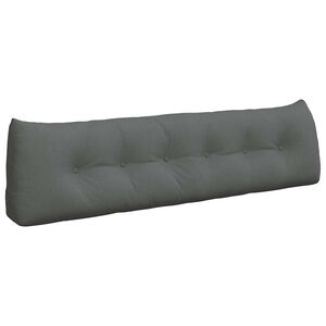 vidaXL Perna pentru spate Gri &icirc;nchis 180 x 24 x 50 cm țesătură