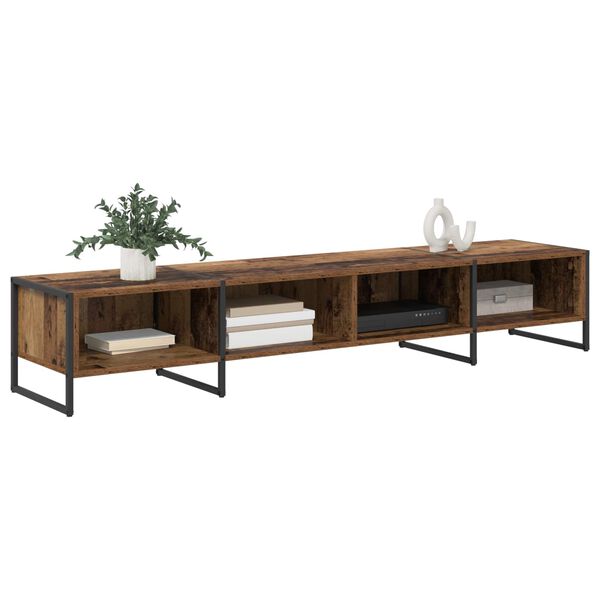 vidaXL Cabinet TV Lemn Vechi 170.5 x 36 x 30.5 cm Lemn compozit