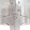 vidaXL Coif cavaler medieval antic, jocuri de rol, argintiu, oțel