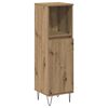 vidaXL Dulap de baie, stejar artizanal, 30x30x100 cm, lemn prelucrat