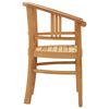 vidaXL Set mobilier de grădină, 7 piese, lemn masiv de tec