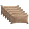vidaXL Husă pentru pernă 6 buc. HOUTEN Maro 40 x 70 cm