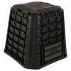 vidaXL Compostor de grădină Negru 91 x 91 x 83 cm 100% PP