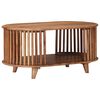 vidaXL Masă de cafea făcută manual Brown Teak 85 x 50 x 40 cm