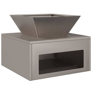 vidaXL Cuptor de foc Ruginit 50 x 50 x 40 cm