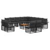 vidaXL Set de canapele de exterior 14 buc. 13-Locuri