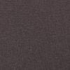 vidaXL Pat continental cu saltea maro &icirc;nchis 180x200cm material textil