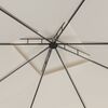vidaXL Pavilion, crem, 3x3x2,7 m, 160 g/m²