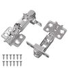 vidaXL Hinge 2 buc. Nichel 139 x 64,1 x 10 mm Fier