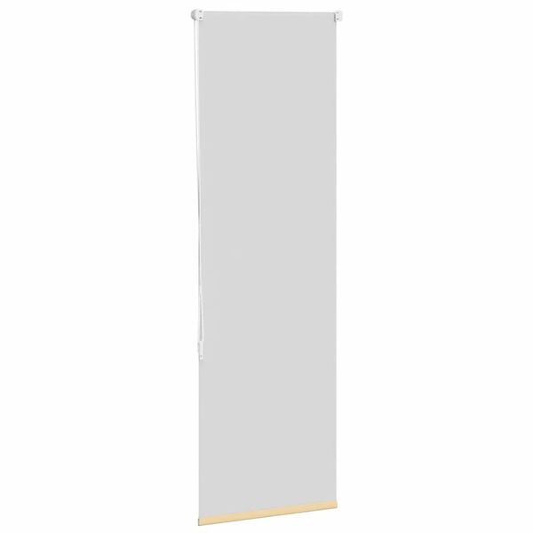 vidaXL Jaluzea cu role opace bej 55x130 cm lățime material 50,7 cm