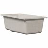 vidaXL Chiuvetă de bucătărie Bej 21 x 44 x 14 cm Granit