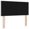 vidaXL Tăblie cap cu headboard Gri deschis 100 cm Catifea