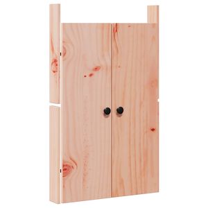 vidaXL Ușă de bucătărie MEPPEL Maro 50 x 9 x 82 cm