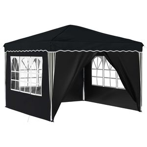 vidaXL Cort de Petrecere Pop-up 288 x 288 x 245 cm Antracit