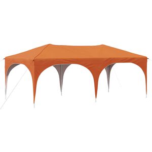 vidaXL Cort de Petrecere Pop-up 575 x 288 x 245 cm Portocaliu