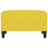 vidaXL Taburet, galben deschis, 70x55x41 cm, material textil