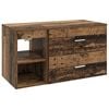 vidaXL Set de mobilier pentru baie 2 pcs Lemn vechi Lemn prelucrat