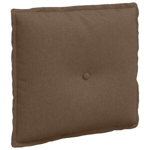 vidaXL Perna pentru spate Maro 50 x 19 x 45 cm țesătură