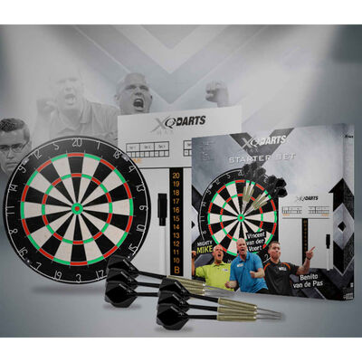 XQmax Darts Set placă de darts StarterSet, fibre sisal, QD7000040