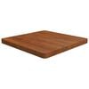 vidaXL Blat de masă pătrat maro &icirc;nchis 60x60x4 cm lemn stejar tratat