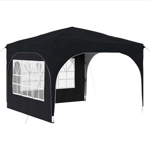 vidaXL Cort de Petrecere Pop-up 290 x 290 x 245 cm Antracit