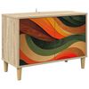 vidaXL Cabinet TV BONN 69 x 33 x 50 cm Sonoma Lemn prelucrat