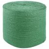 vidaXL Fr&acirc;nghie din Jute Verde 100% jute Tossa