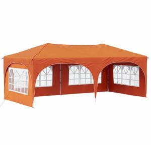vidaXL Cort de Petrecere Pop-up 575 x 288 x 245 cm Portocaliu