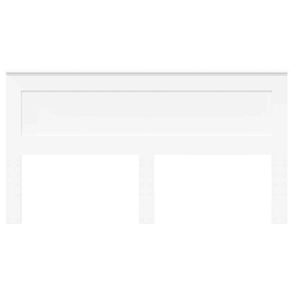 vidaXL Tăblie cap cu headboard Alb 180 cm Lemn compozit