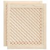 vidaXL Uși de dulap cu zăbrele 2 buc. 59,5x69 cm, lemn masiv de pin